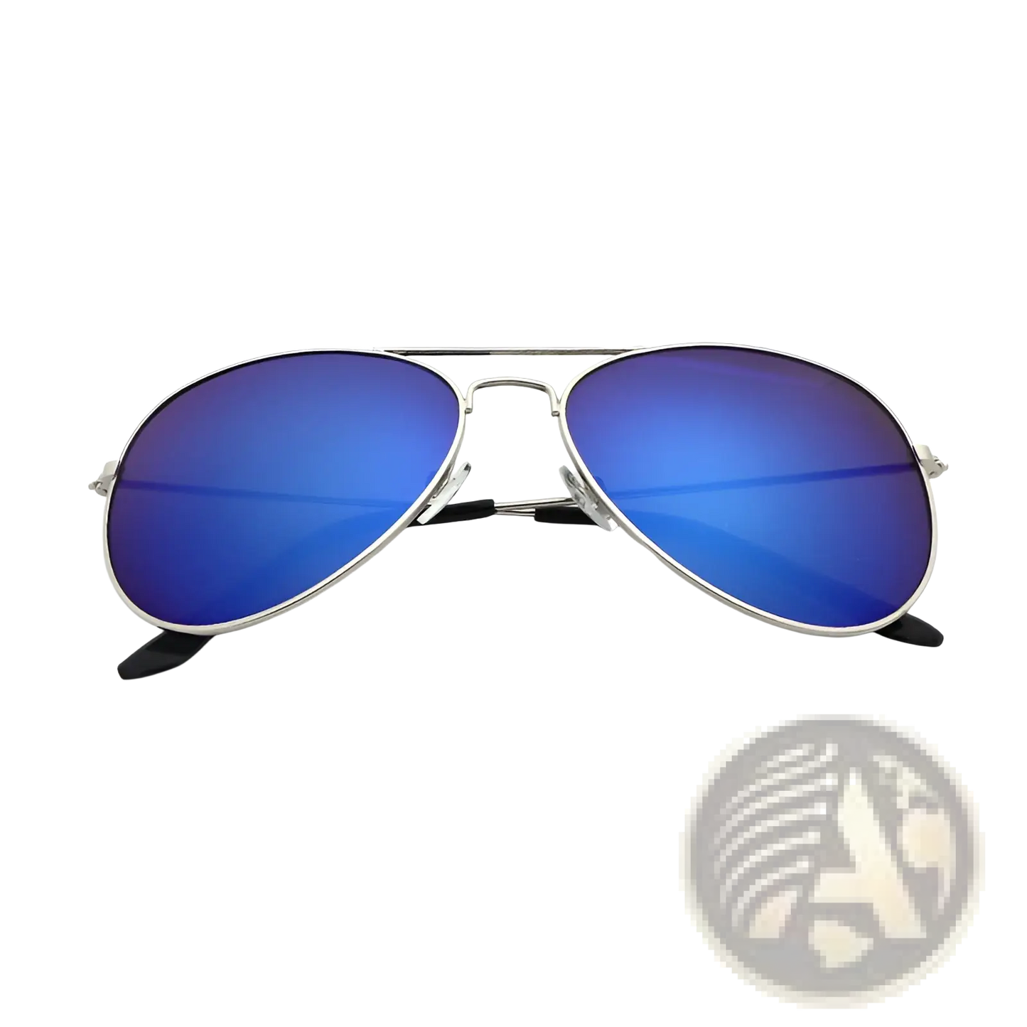 Classic Unisex Metal Aviator Sunglasses with Uv Protection