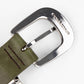 Commons Studios Outlaw Leather Belt Moss