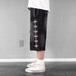 Commons Pearled Star Sweatshort Vintage Black