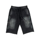 Commons Turquoise Rivet Sweatshort Vintage Black