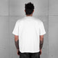 Commons Blank Star Embroidered Tee White