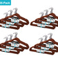120 Pack of Premium Velvet Non-Slip Hangers with 360 Degree Rotatable Hook