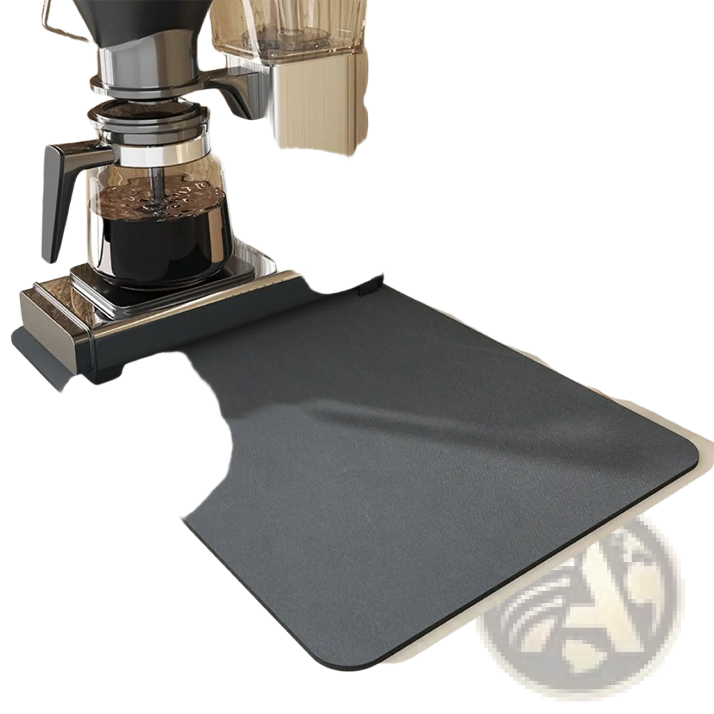 Coffee Bar Mat Super Absorbent Rubber Dish Drying Pad