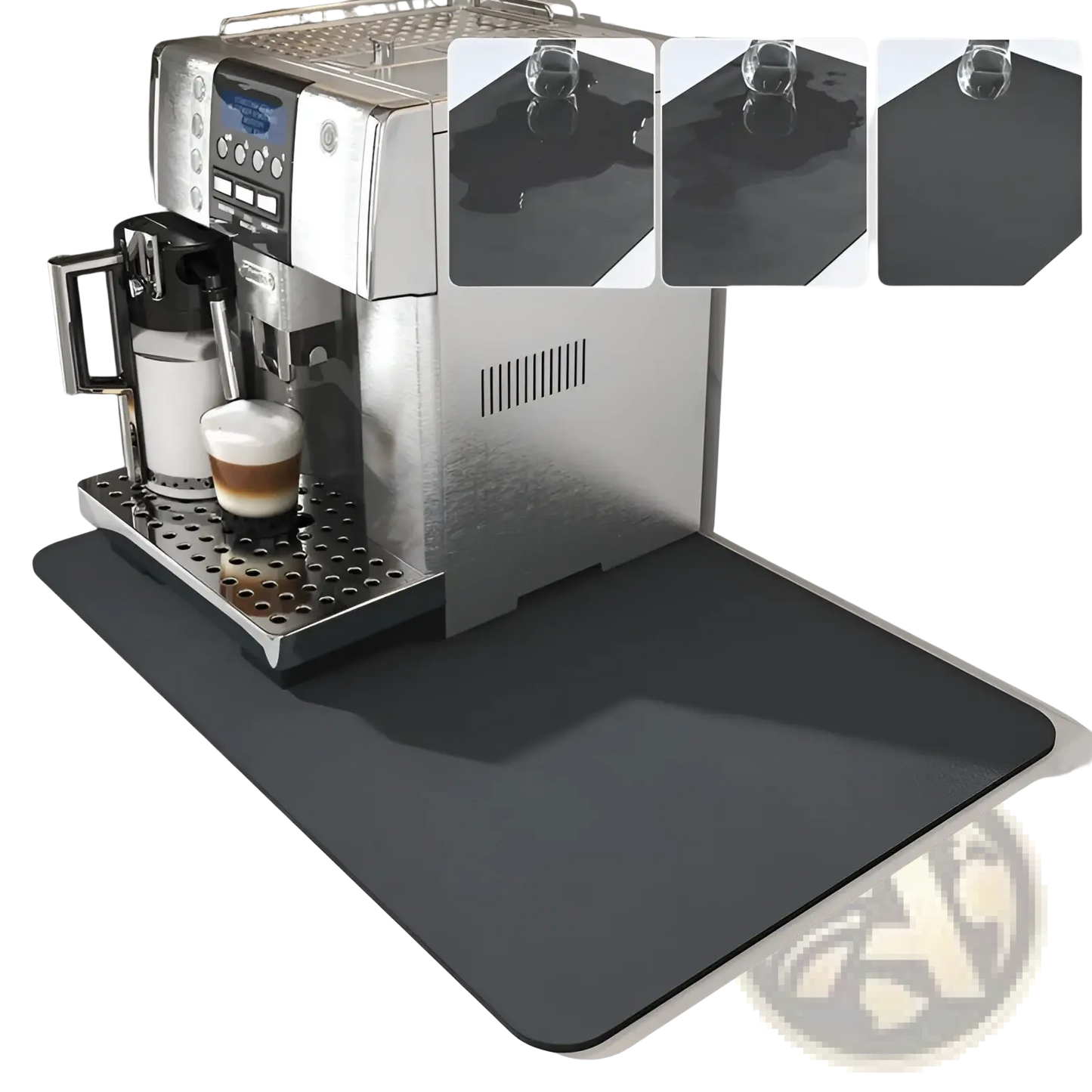 Coffee Bar Mat Super Absorbent Rubber Dish Drying Pad