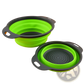 Collapsible Silicone Colander Set Drain Basket