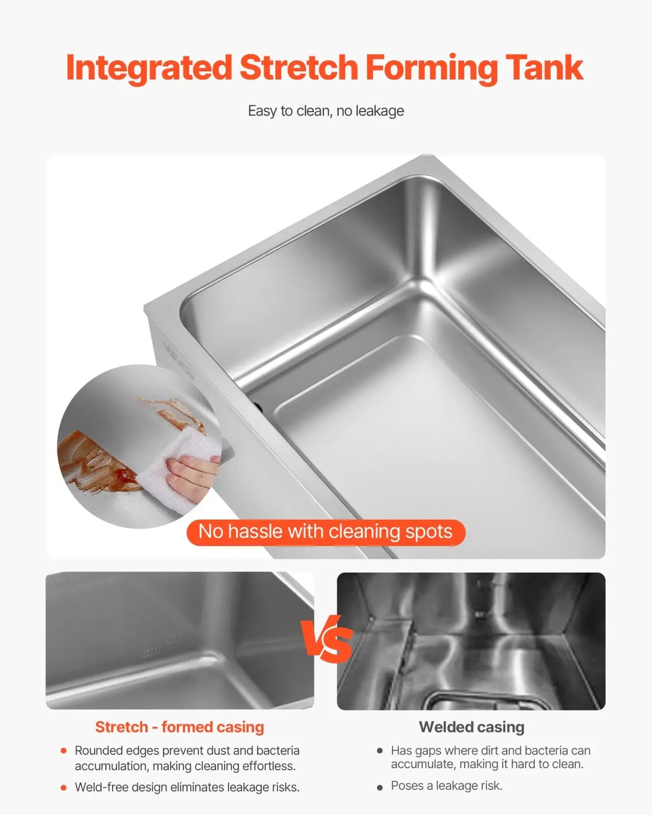Commercial Food Warmer 5 Pan 1200w Countertop Bain Marie