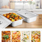Commercial Food Warmer 5 Pan Steam Table Cart