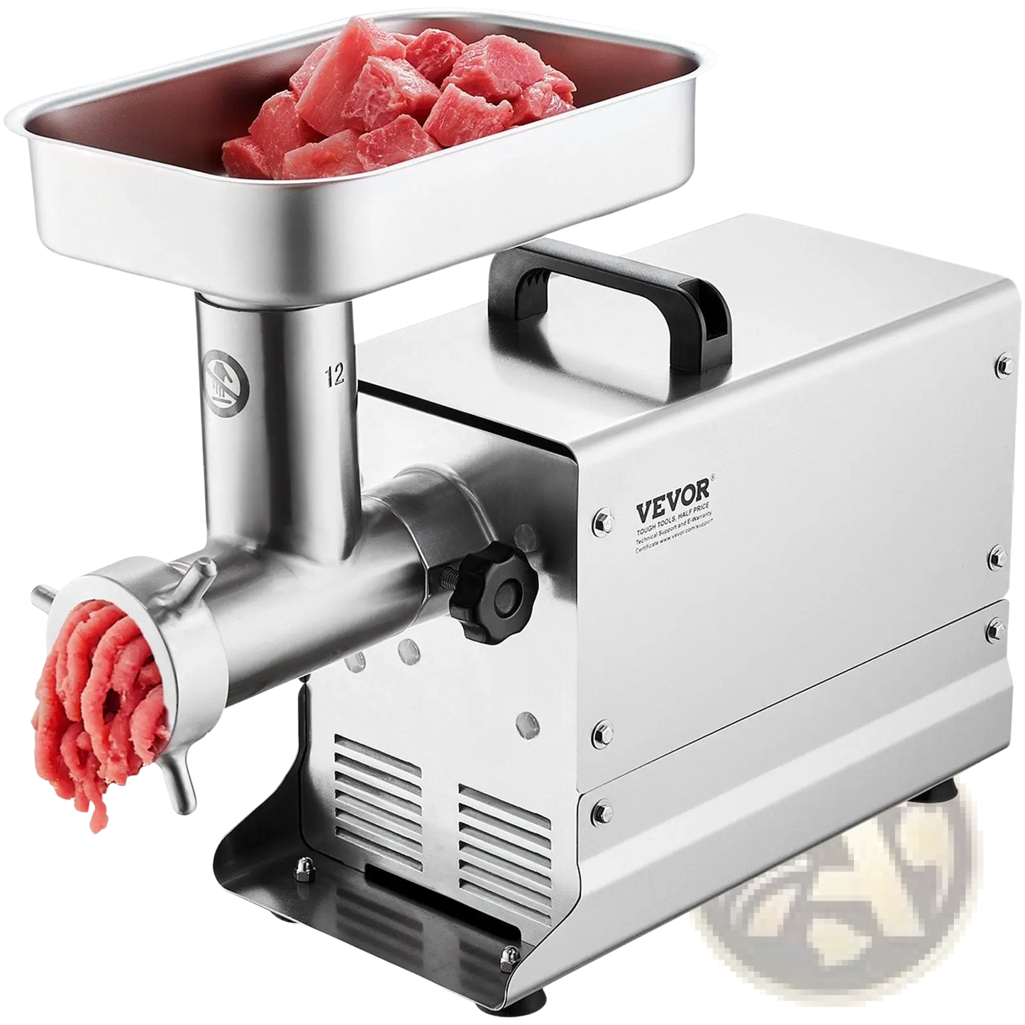 Commercial Meat Grinder 11 Lbs/min Stainless Steel 550w