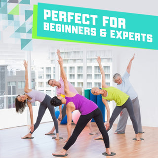 Core Sliders for Full Body Workout - Pack of 2