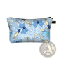 Cosmetic Bag Whimsical Bow and Lace Travel Clutch
