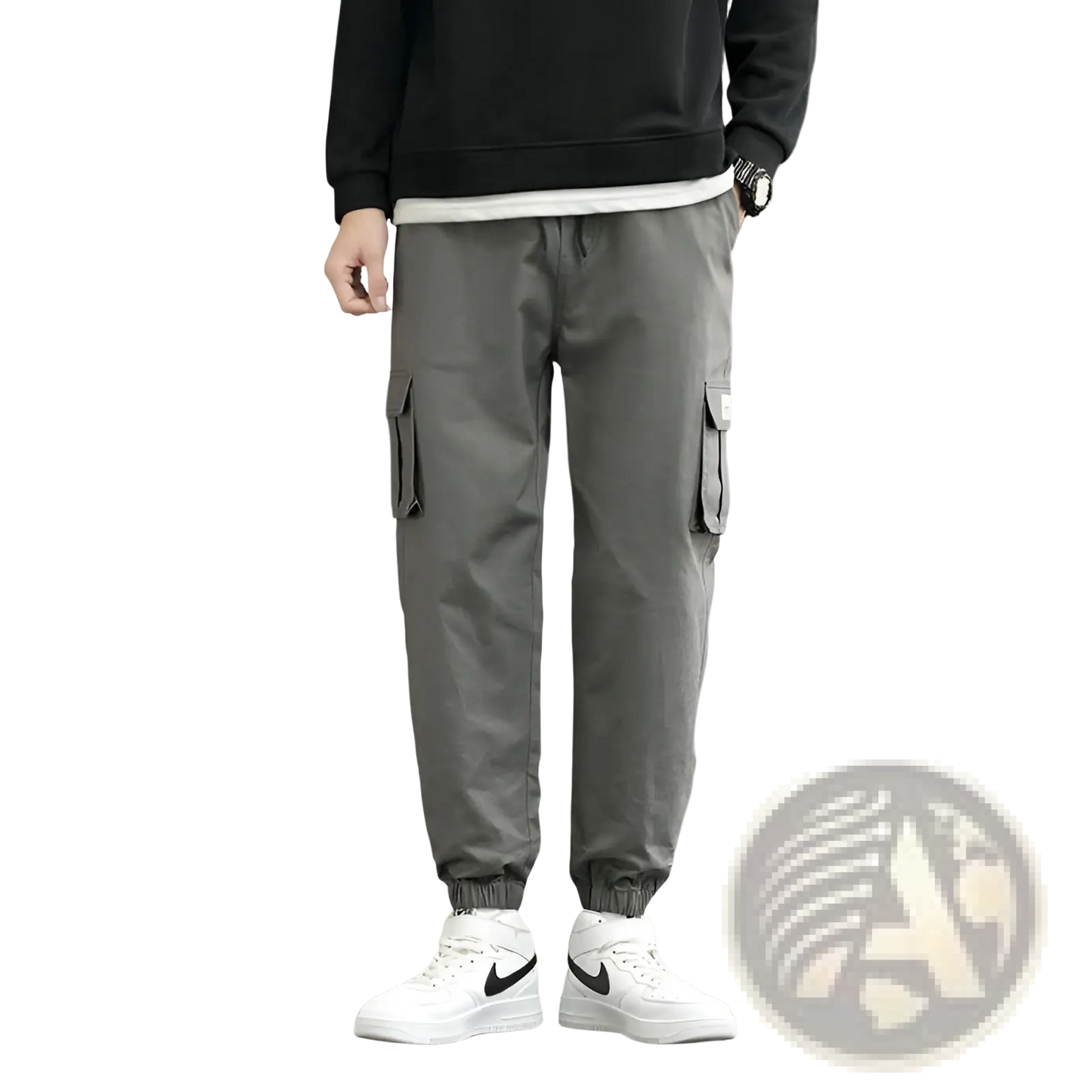 Cotton Multi Pocket Techwear Cargo Joggers