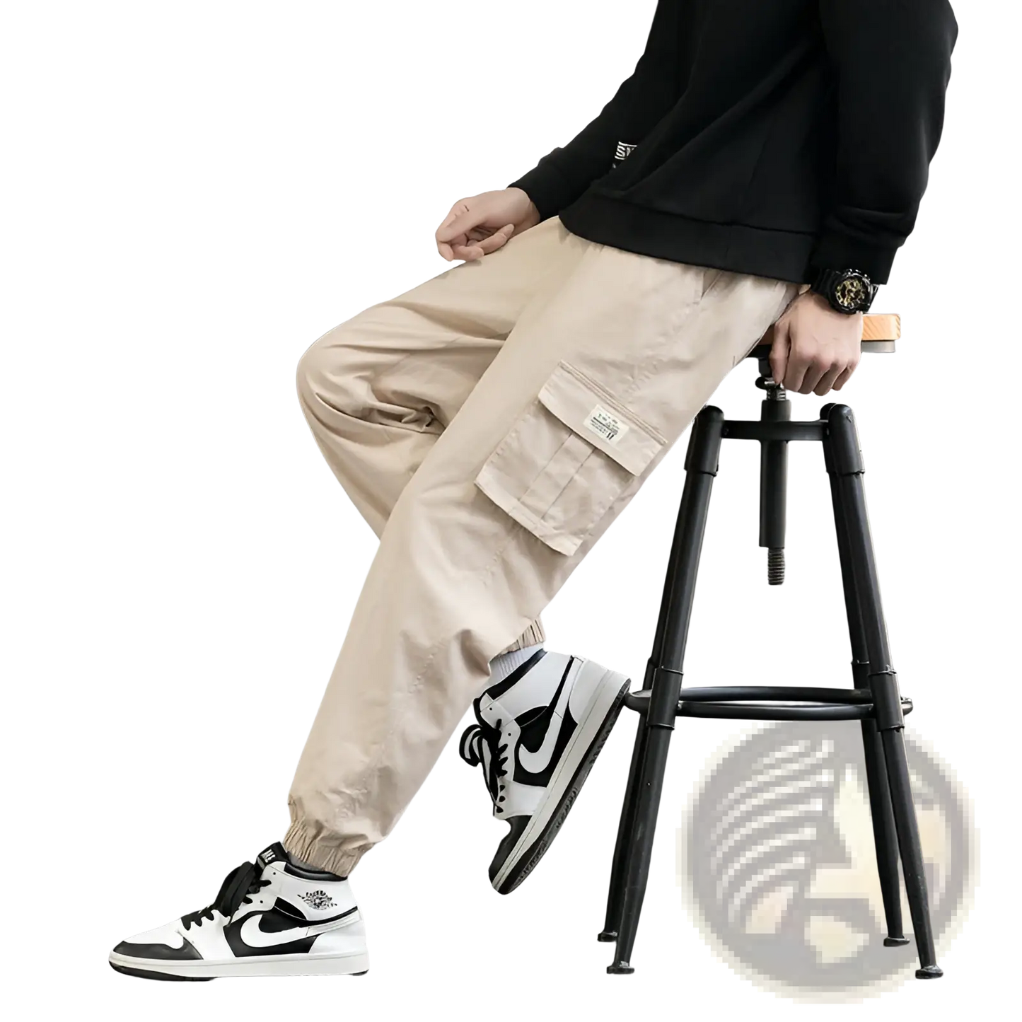 Cotton Multi Pocket Techwear Cargo Joggers