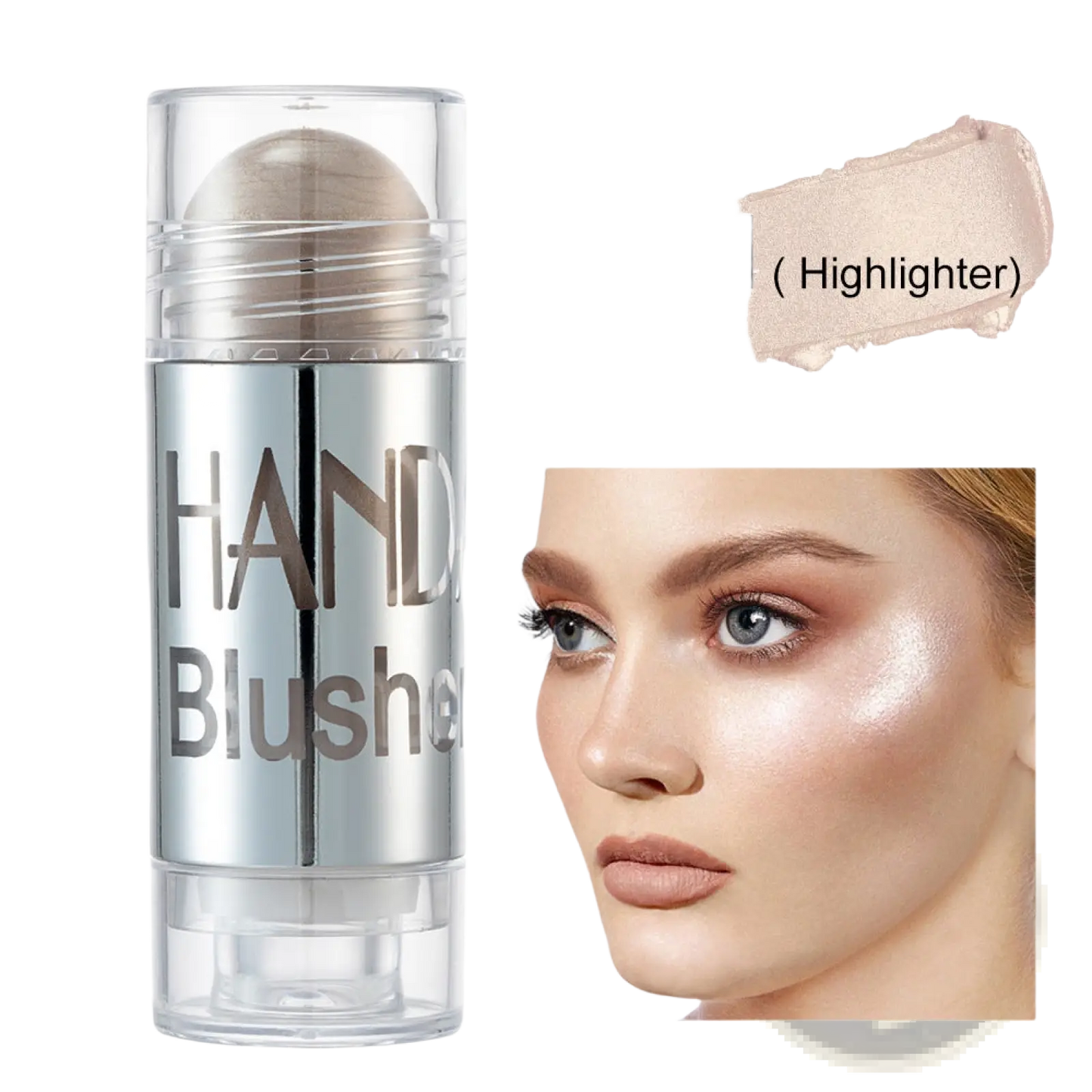 Cream Blush Stick Long Lasting Face Highlighter 8 Colors