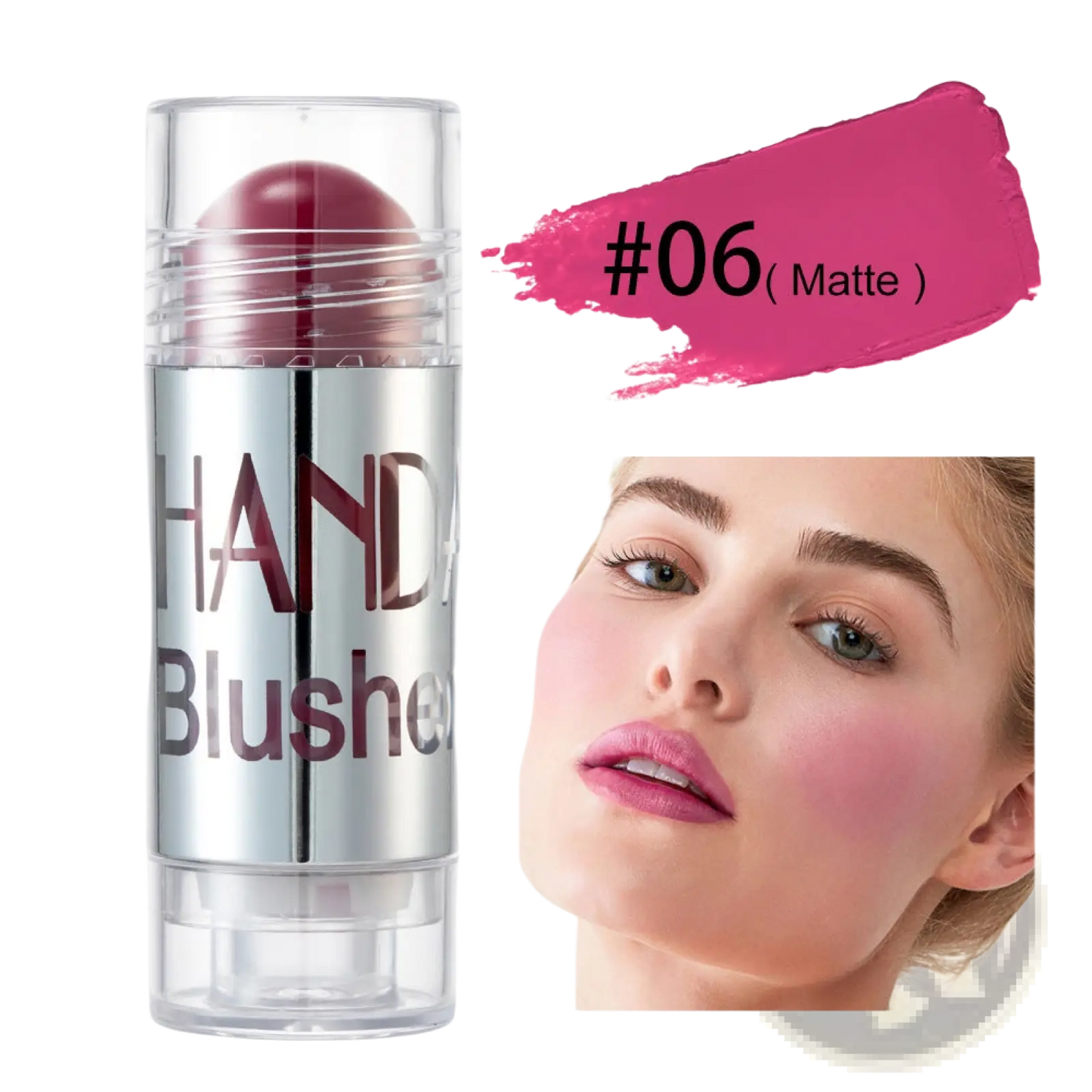 Cream Blush Stick Long Lasting Face Highlighter 8 Colors
