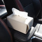 Premium Cartoon Leather Car Headrest Tissue Box and Organizer