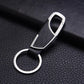 Premium Leather and Metal Carabiner Car Keychain