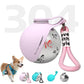 Stainless Steel Portable Dog Water Bottle with Travel Bowl