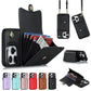 Leather Crossbody Phone Wallet with Card Holder