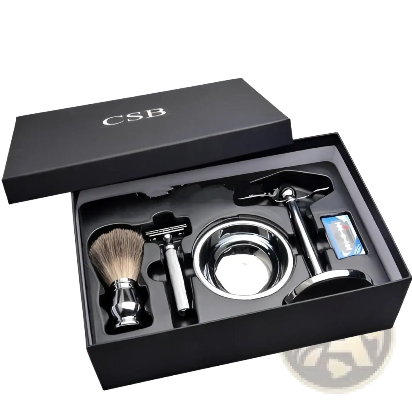 Csb Double Edge Safety Razor Shaving Set with 10 Blades