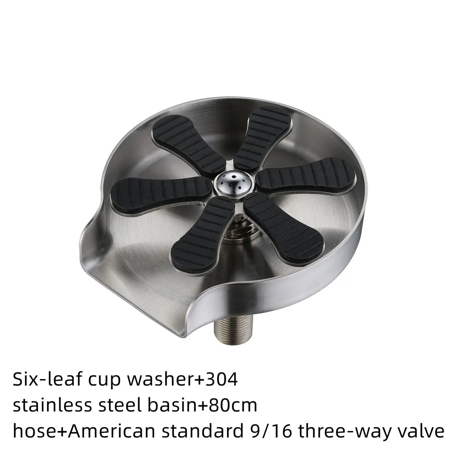 Cup Washer for Kitchen Sink Automatic Glass Rinser