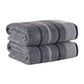 Decorative Cotton Stripe Bath Towel Set - Noelle Collection