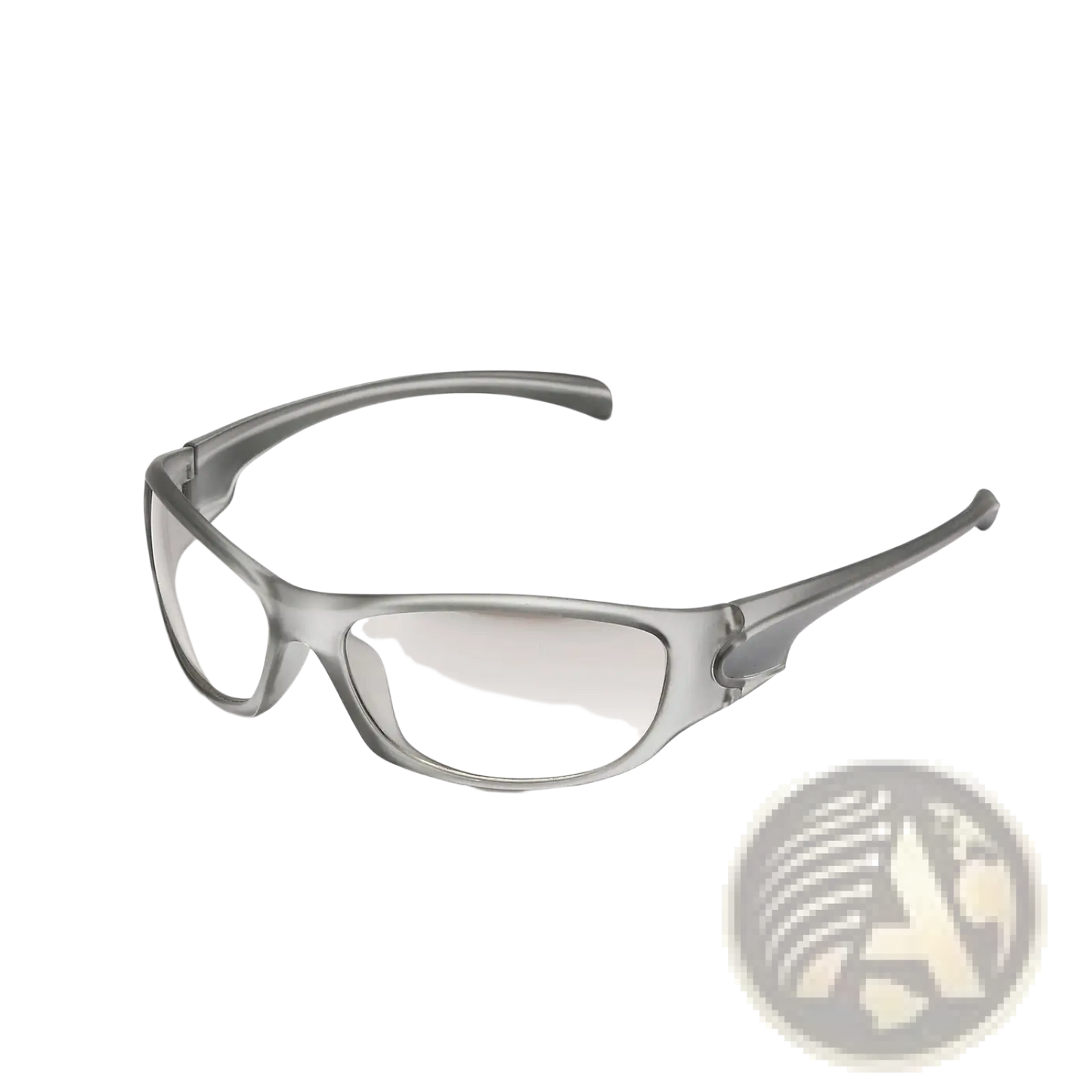Cyberpunk Metallic Shield Sunglasses with Pc Lenses