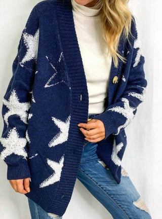 And The Why - It's In The Stars Sweater Cardigan