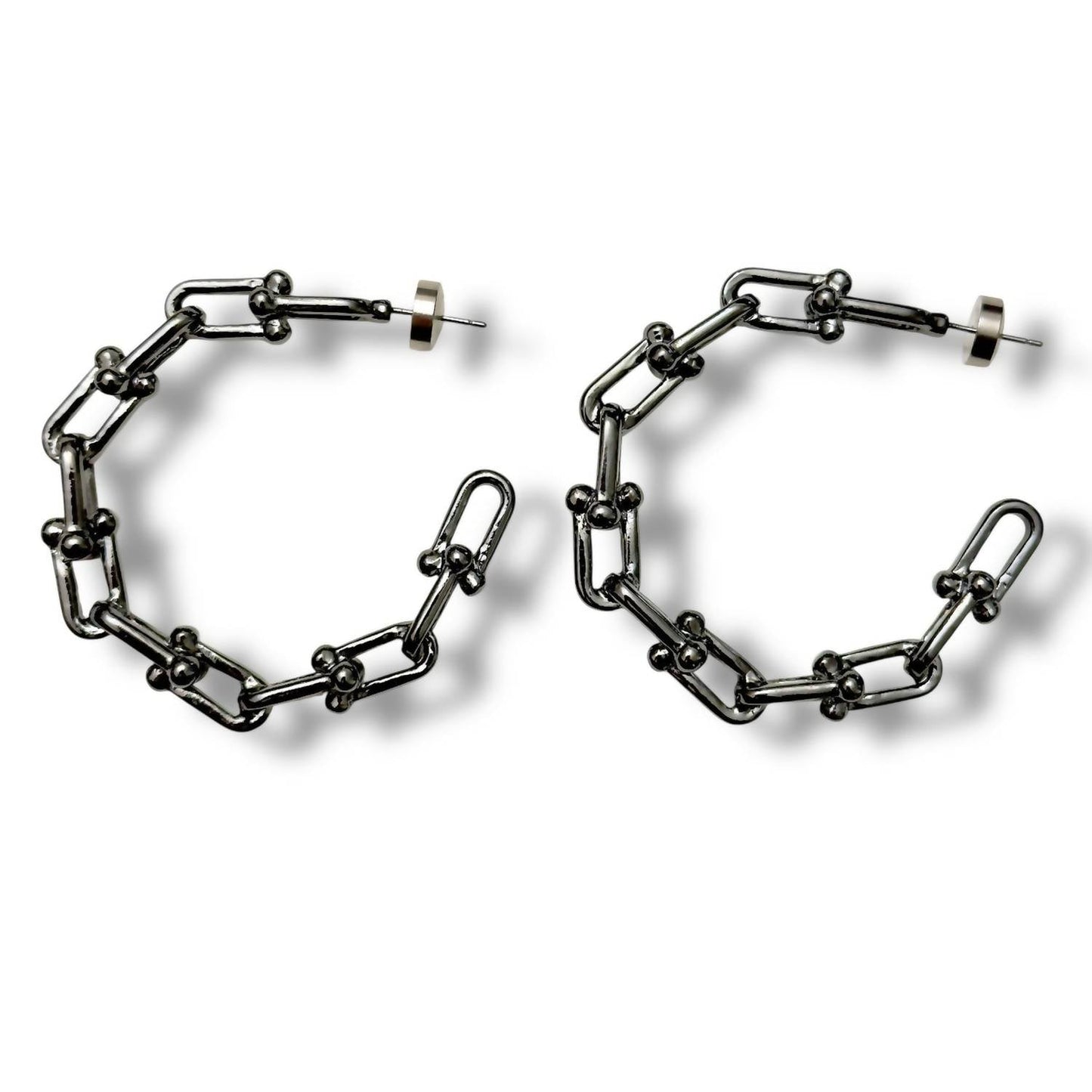 Jagged Halo Jewelry - Women's Grit Hoop Earrings