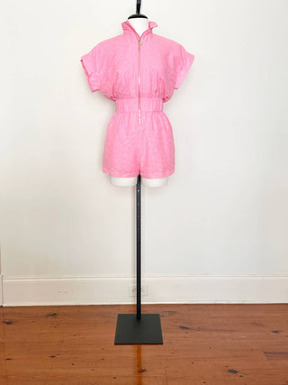 Emily Mccarthy - Taffy Cheetah Poppy Romper