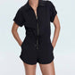 Pistola - Meg Short Sleeve Zip Front Romper