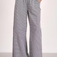 Elan - Gingham Wide Leg Pants