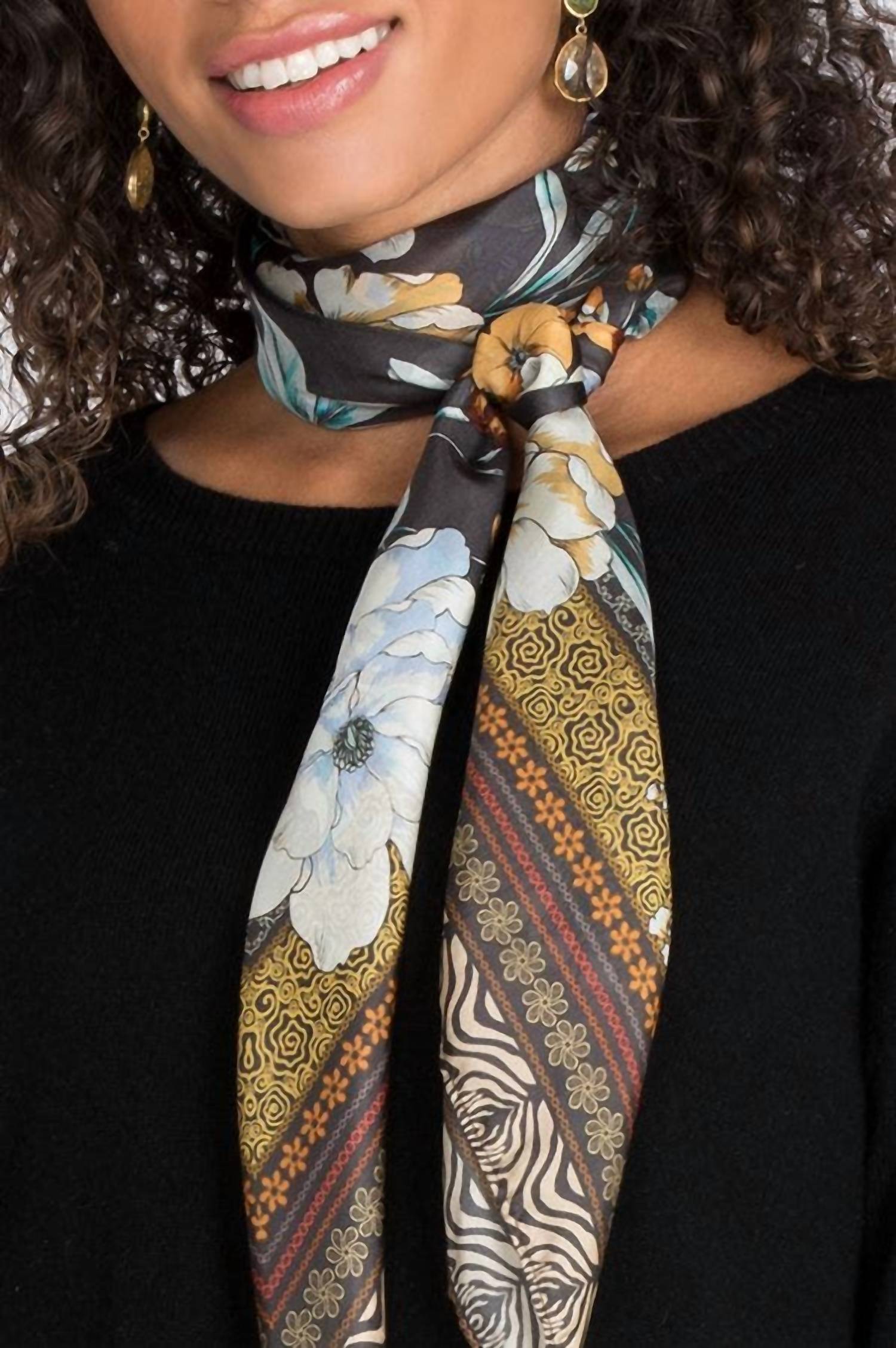 Johnny Was - Golden Spring Scarf – Steals