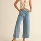 Miou Muse - Wide Hem Denim Pants
