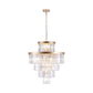 Golden Luxury Crystal Chandelier 23.6 Inch