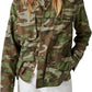 Lucky Brand - Slub Twill Military Shirt Jacket