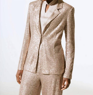 Joseph Ribkoff - Sequined Straight Blazer