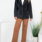 26 International - Heavy Garment Washed Hooded Cord Blazer