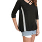 Umgee - Criss Cross Crochet Tunic
