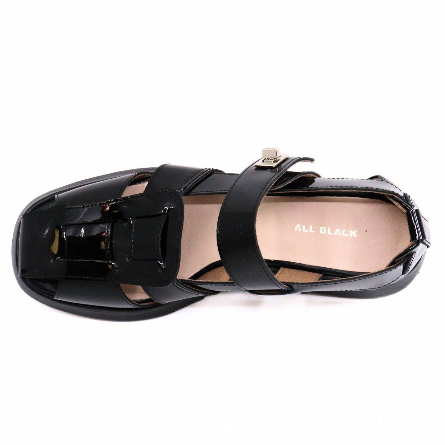 All Black - Women's Patty Lock Sandal