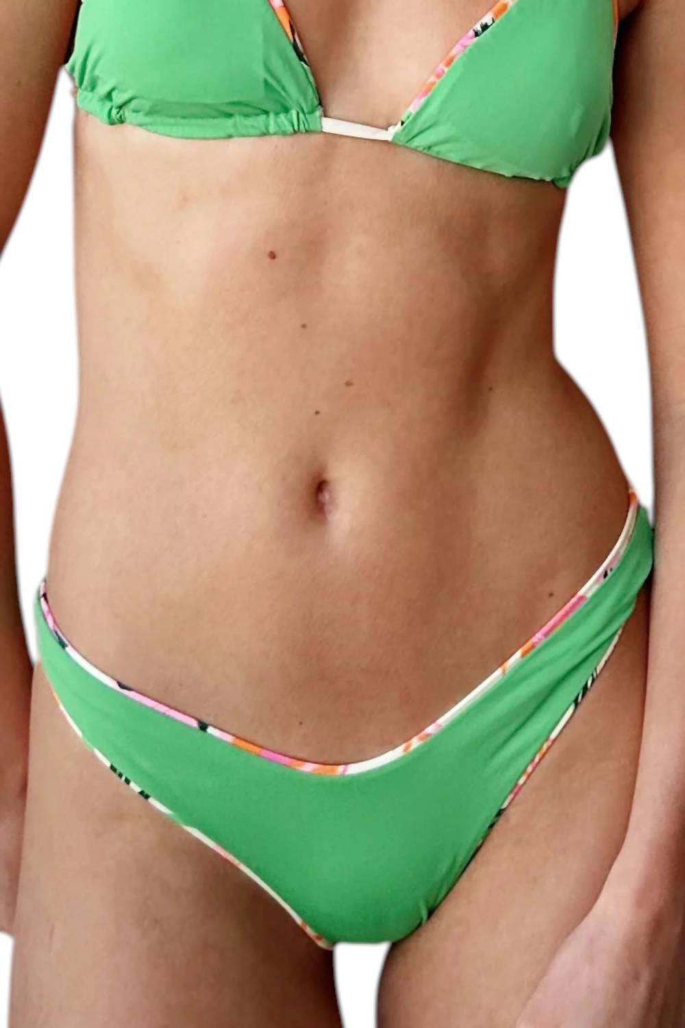 Maaji - Palm Glow Reversible Splendour Bikini Bottom