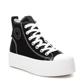 Xti - Women's Canvas High Top Sneakers