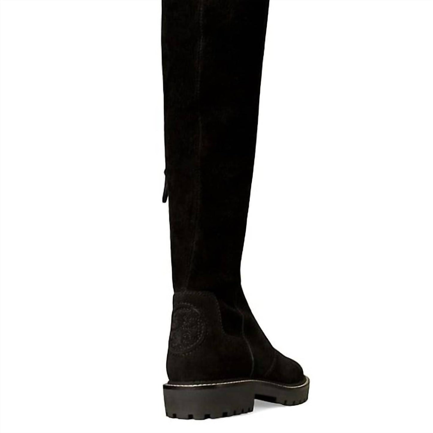 Tory Burch - Women's Miller Suede Lug Sole Over-the-knee Boots