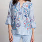 Johnny Was - Neilly Ruffle Sleeve Blouse