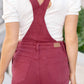 Judy Blue - High Waist Garment Dyed Boyfriend Double Cuff Overalls