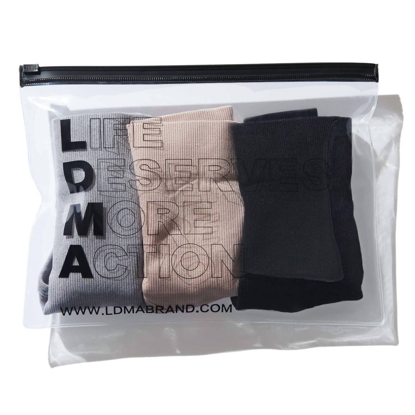 Ldma - Women's High Sculpt Thong Rib Core Trio
