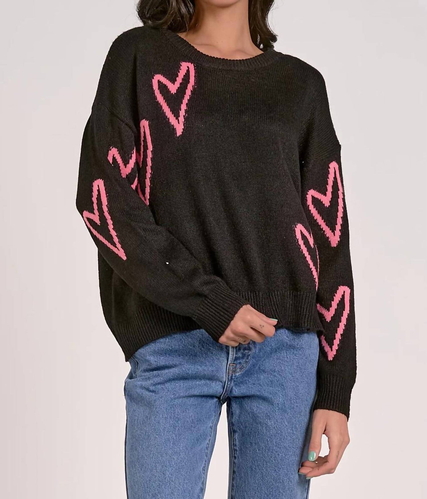 Elan - Heart Sweater
