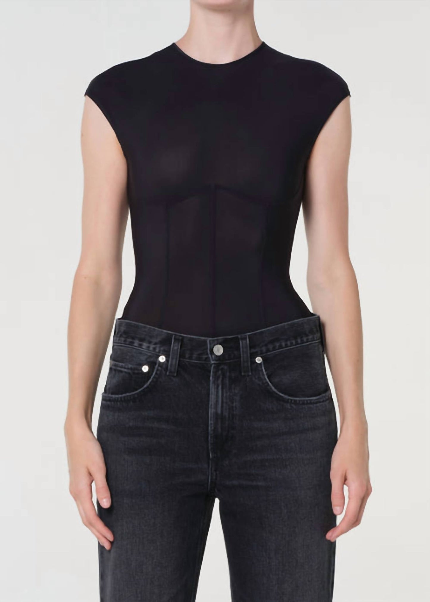 agolde-nadia-fitted-bodysuit