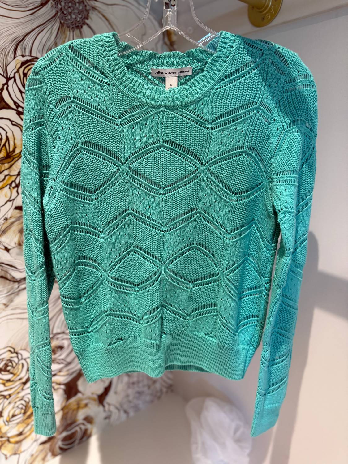 Autumn Cashmere - Shaker Stitch Sweater