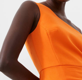 French Connection - Whisper One Shoulder Tie Dress