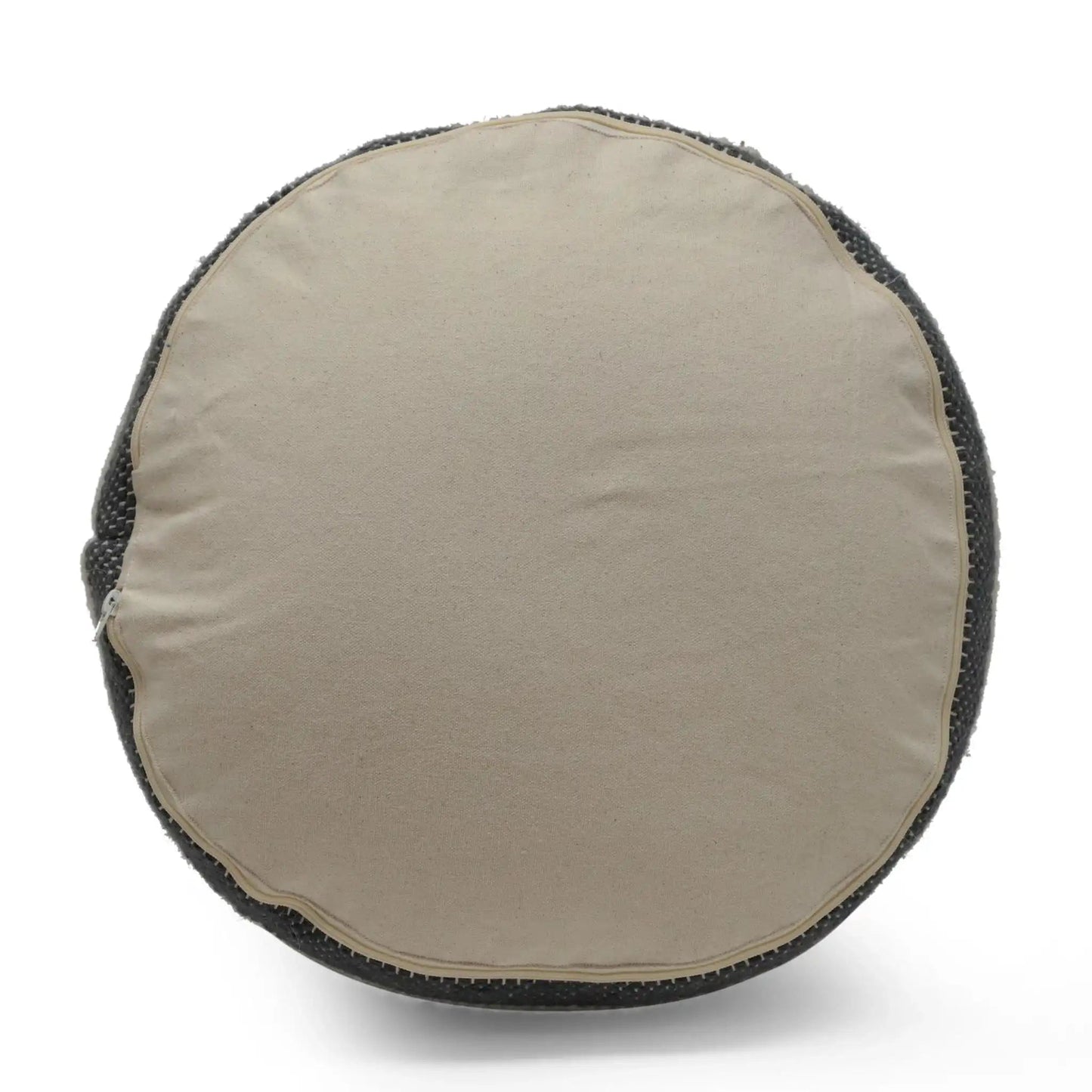 Diamond Handcrafted Cylindrical Pouf